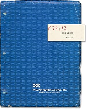 The Sting (Original post-production screenplay for the 1973 film)