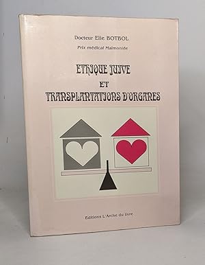 Immagine del venditore per thique juive et transplantations d'organes venduto da crealivres