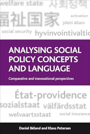 Seller image for Analysing social policy concepts and language: Comparative and Transnational Perspectives for sale by WeBuyBooks