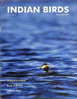 Seller image for Indian Birds Vol. 3 No. 2 for sale by Majestic Books