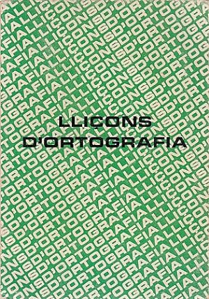 Seller image for LLIONS D' ORTOGRAFIA for sale by Librera Vobiscum