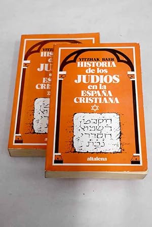 Immagine del venditore per Historia de los judos en la Espaa cristiana venduto da Alcan Libros