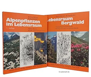 Immagine del venditore per Alpenpflanzen im Lebensraum / Lebensraum Bergwald (2 Bnde) venduto da exlibris24 Versandantiquariat