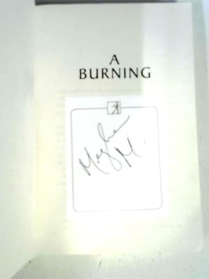 Imagen del vendedor de A Burning a la venta por World of Rare Books