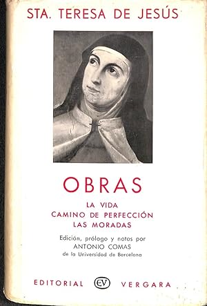 Imagen del vendedor de SANTA TERESA DE JESS OBRAS - LA VIDA- CAMINO DE PERFECCIN - MORADAS. a la venta por Librera Smile Books