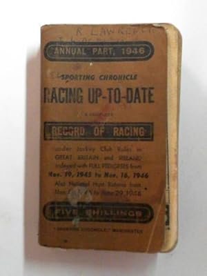 Imagen del vendedor de Racing up-to-date, yearly part, 1946 a la venta por Cotswold Internet Books