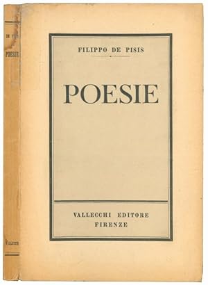Bild des Verkufers fr Poesie. zum Verkauf von Libreria Alberto Govi di F. Govi Sas