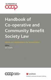 Seller image for Handbook of Co-operative and Community Benefit Society Law: Update and Supplement to the Second edition for sale by LawBooksellers