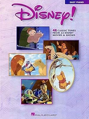 Seller image for DISNEY! EASY PIANO PF: 48 Classic Tunes from 33 Disney Movies & Shows (Walt Disney Easy Piano Solos) for sale by WeBuyBooks