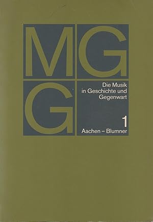 Bild des Verkufers fr MGG - Die Musik in Geschichte und Gegenwart. Allgemeine Enzyklopdie der Musik. 17 Bnde = komplett. Unter Mitarbeit zahlreicher Musikforscher des In- und Auslandes hrsg. von Friedrich Blume. zum Verkauf von Homburger & Hepp