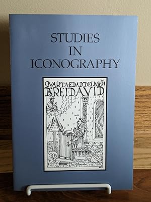 Seller image for Studies in Iconography, Volume 19, 1998 for sale by Friends of KPL