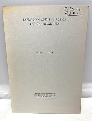 Imagen del vendedor de Early Man and the Age of the Champlain Sea a la venta por Prestonshire Books, IOBA