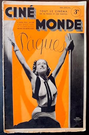 Cinemonde (The April 1935 Joan Crawford Cover)
