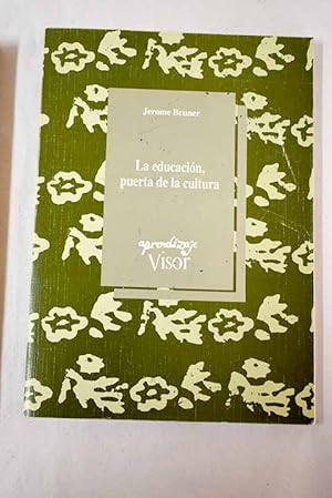 Imagen del vendedor de La educacin, puerta de la cultura a la venta por Alcan Libros