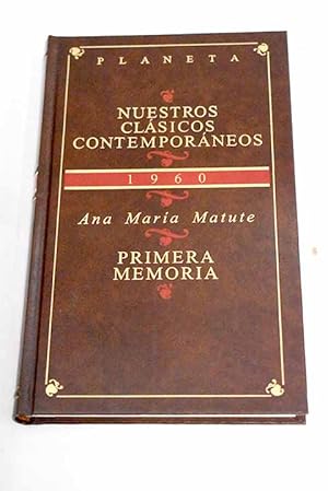 Imagen del vendedor de Primera memoria a la venta por Alcan Libros