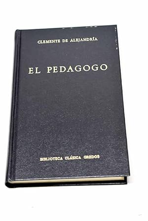 Imagen del vendedor de El Pedagogo a la venta por Alcan Libros