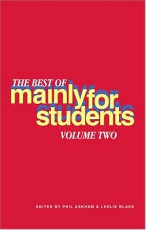 Immagine del venditore per The Best of Mainly for Students: v. 2 venduto da WeBuyBooks
