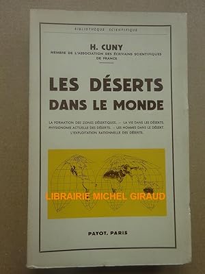 Les Déserts dans le monde