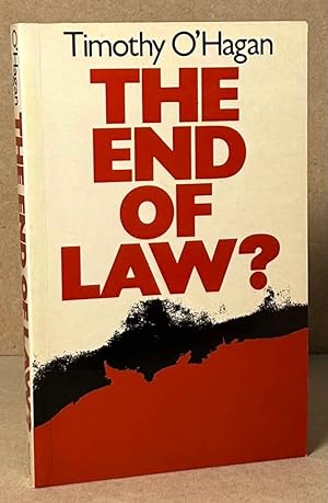 Bild des Verkufers fr The End of Law zum Verkauf von San Francisco Book Company
