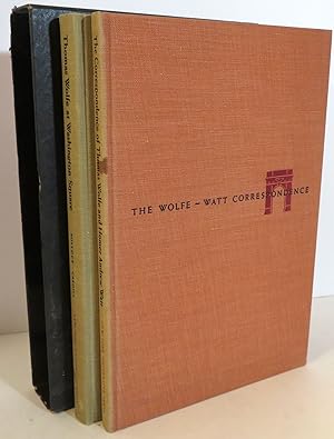 Imagen del vendedor de Thomas Wolfe at Washington Square and The Correspondence of Thomas Wolfe and Homer Andrew Watt [ Complete Two Volume Set in Slipcase ] a la venta por Evolving Lens Bookseller