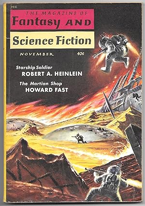 The Magazine of Fantasy and Science Fiction: November, 1959