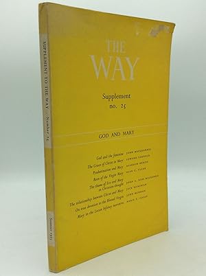 Imagen del vendedor de THE WAY, Supplement No. 25: God and Mary a la venta por Kubik Fine Books Ltd., ABAA