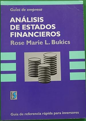 Seller image for Anlisis de estados financieros gua de referencia rpida para inversores for sale by Librera Alonso Quijano