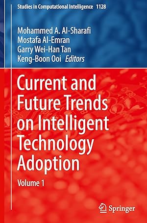 Image du vendeur pour Current and Future Trends on Intelligent Technology Adoption mis en vente par moluna
