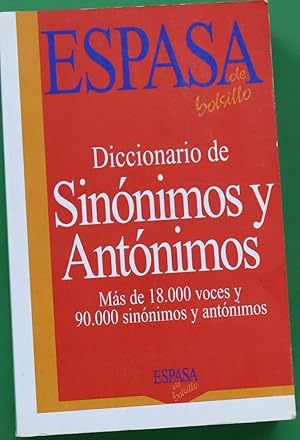 Seller image for Diccionario de sinnimos y antnimos for sale by Librera Alonso Quijano