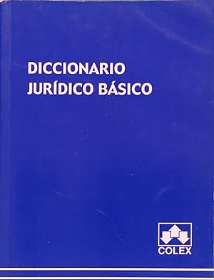 Imagen del vendedor de Diccionario jurdico bsico a la venta por Librera Alonso Quijano