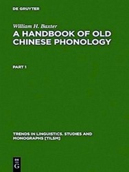 Imagen del vendedor de A Handbook of Old Chinese Phonology a la venta por Collectors' Bookstore