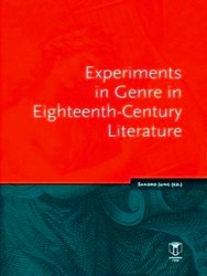 Seller image for Experiments in Genre in Eighteenth-Century Literature for sale by Collectors' Bookstore