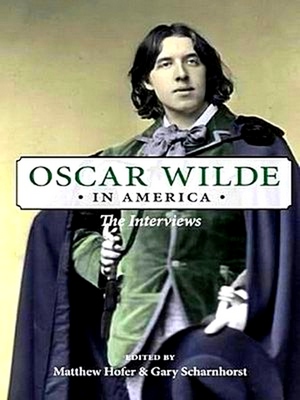Bild des Verkufers fr Oscar Wilde in America zum Verkauf von Collectors' Bookstore