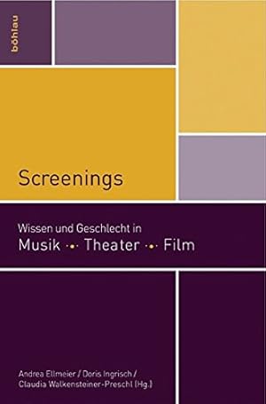 Screenings - Wissen und Geschlecht in Musik, Theater, Film. Universität für Musik und Darstellend...
