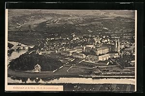 Ansichtskarte Echternach, Vue générale et la Sûre