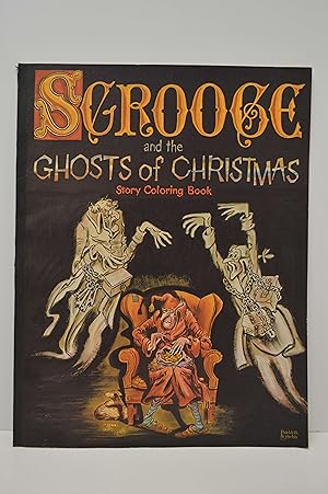 Scrooge and the Ghosts of Christmas Story Coloring Book-A Gravette Giant