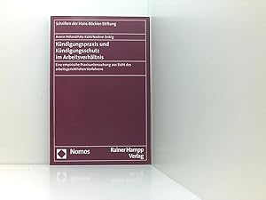 Seller image for Kndigungspraxis und Kndigungsschutz im Arbeitsverhltnis: Eine empirische Praxisuntersuchung aus Sicht des arbeitsgerichtlichen Verfahrens (Schriften der Hans-Bockler-Stiftung, Band 66) eine empirische Praxisuntersuchung aus Sicht des arbeitsgerichtlichen Verfahrens for sale by Book Broker