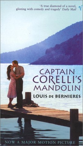 Seller image for CAPTAIN CORELLI'S MANDOLIN Paperback Novel (Louis De Bernieres - 1st Movie cover Paperback Edition - 1999) for sale by Comics Monster