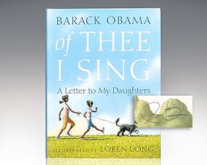 Imagen del vendedor de Of Thee I Sing: A Letter to My Daughters. a la venta por Raptis Rare Books