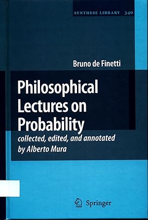 Imagen del vendedor de Philosophical Lectures on Probability Volume 340 a la venta por avelibro OHG