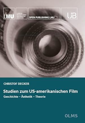 Bild des Verkufers fr Studien zum US-amerikanischen Film zum Verkauf von moluna