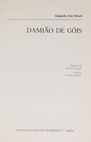Immagine del venditore per DAMIO DE GIS. venduto da Livraria Castro e Silva