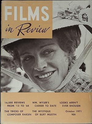 Films in Review October 1971 Julie Christie in "The Go-Between"