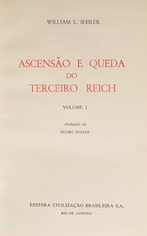 ASCENSÃO E QUEDA DO TERCEIRO REICH.