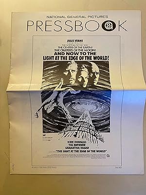 Imagen del vendedor de The Light at the Edge of the World Pressbook 1971 Kirk Douglas, Yul Brynner! a la venta por AcornBooksNH