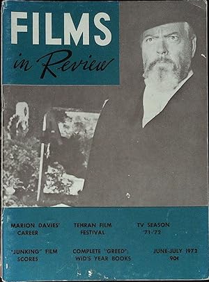 Films in Review June-July 1972 Orson Welles in "Ten Days' Wonder"
