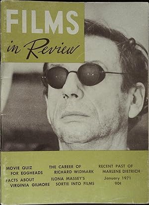 Films in Review January 1971 Yves Montand in "The Confession"