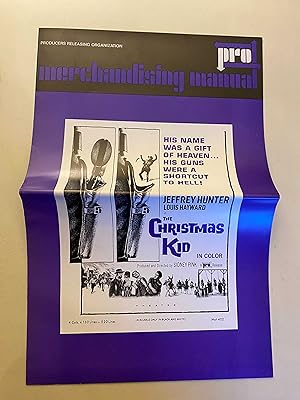 Image du vendeur pour The Christmas Kid Pressbook 1967 Jeffrey Hunter, Louis Hayward! mis en vente par AcornBooksNH