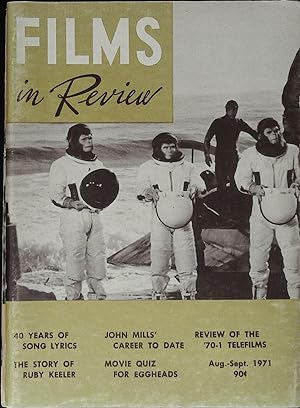 Films in Review August-September 1971 "Planet of the Apes"