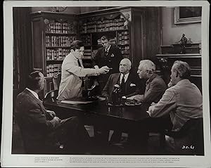 Bild des Verkufers fr They Won't Forget 8 x 10 Still 1937 Claude Rains as D.A. who frames Jewish man! zum Verkauf von AcornBooksNH